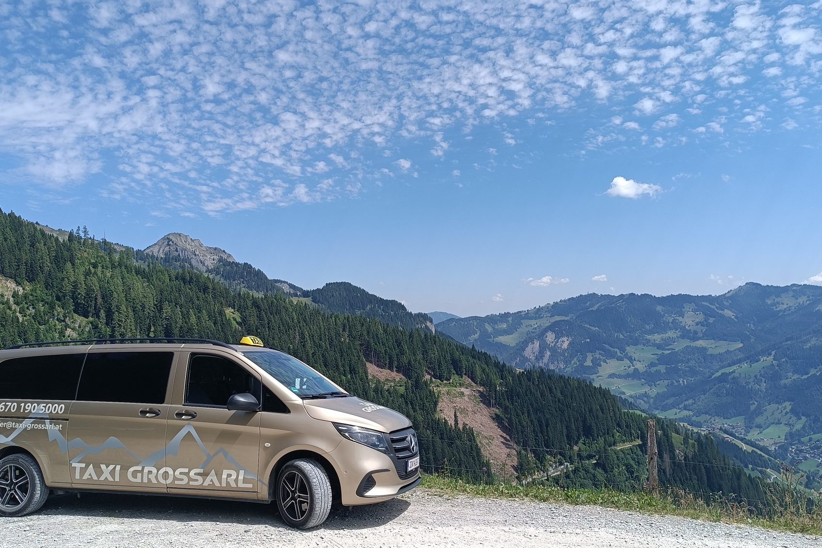 Zuverlässiger Transport in Großarltal Taxi Großarl 600